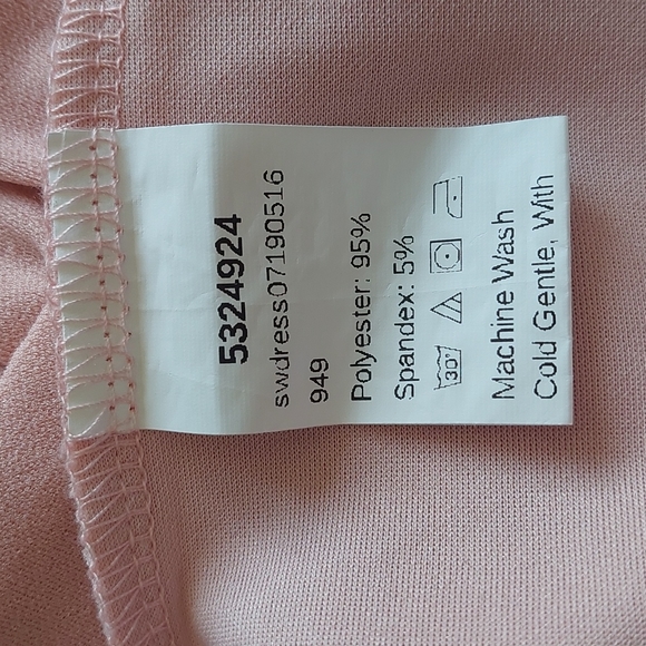 SHEIN Pink Midi Dress - Picture 6 of 9